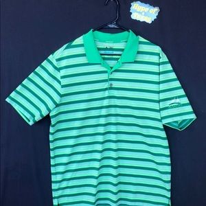 Adidas Climacool “Golf Stripes” Polo Size Large